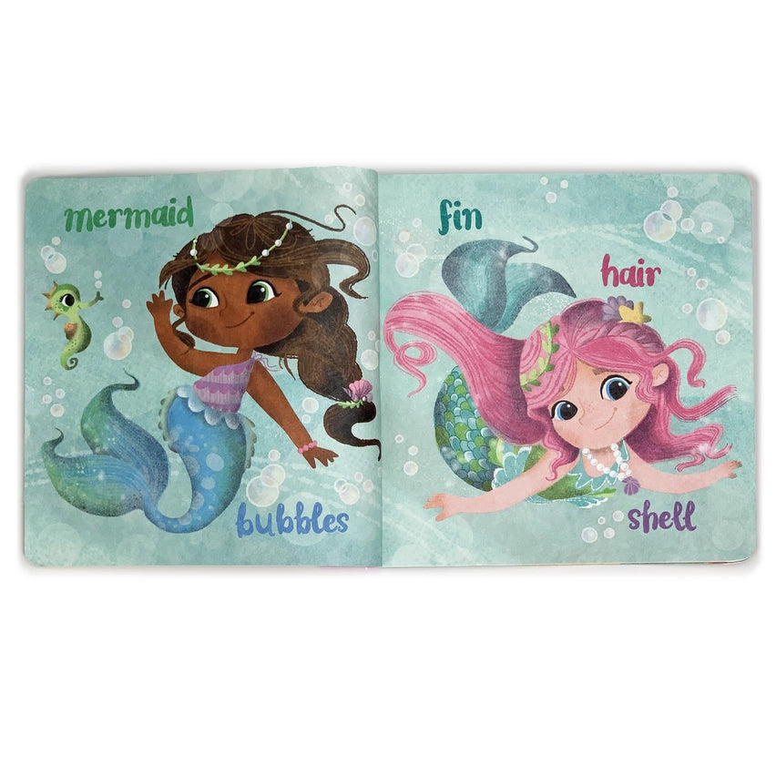 MERMAID'S FIRST WORDS TUFFY TEETHER BOOK