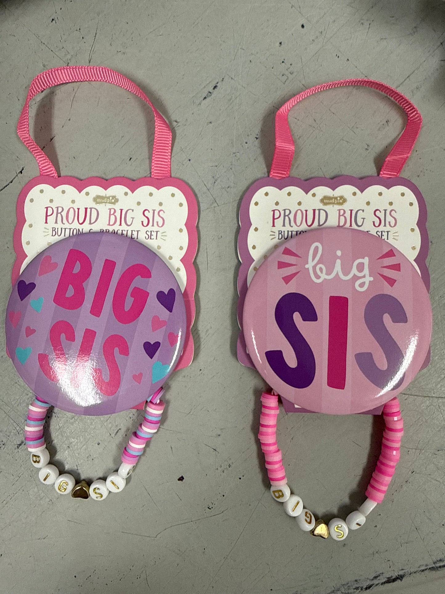 BIG SIS SIBLING BRACELET SET - ASSORTED