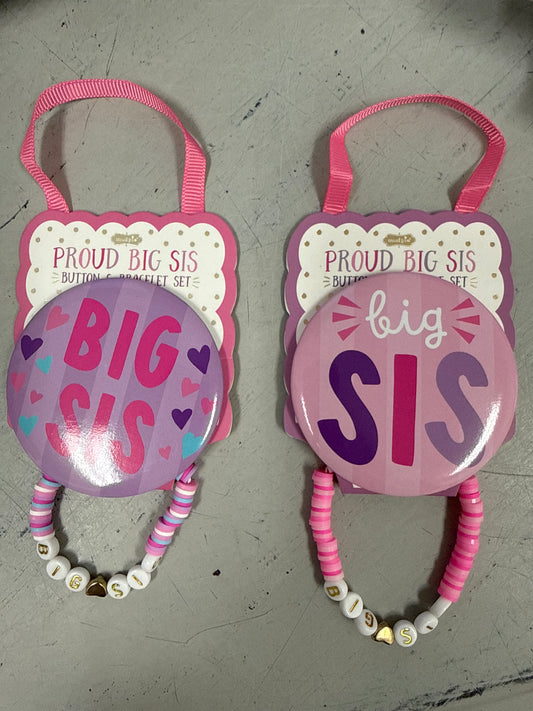 BIG SIS SIBLING BRACELET SET - ASSORTED