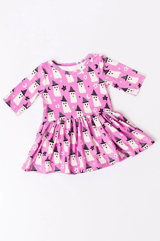 WITCHES BOO TWIRL BODYSUIT