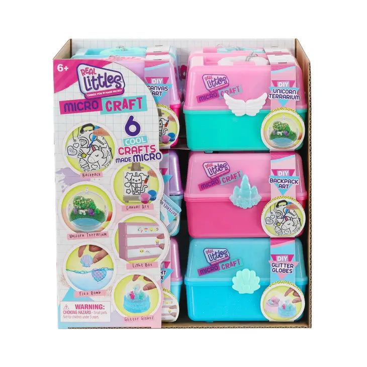 REAL LITTLES MICRO CRAFT KIT - ASSORTED STYLES