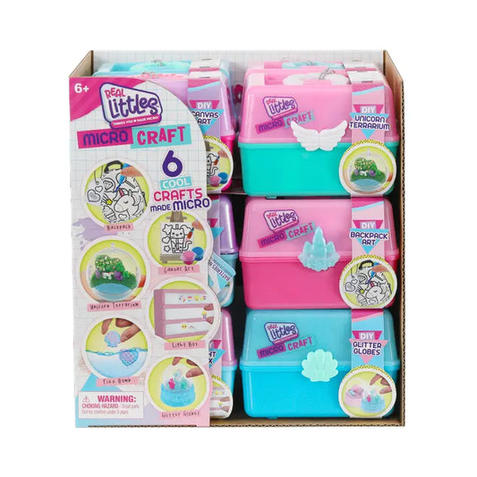 REAL LITTLES MICRO CRAFT KIT - ASSORTED STYLES