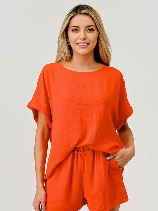 KICK OFF TWO PIECE SET - ORANGE