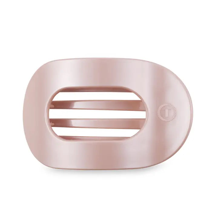 LARGE FLAT ROUND HAIR CLIP - ASSORTED