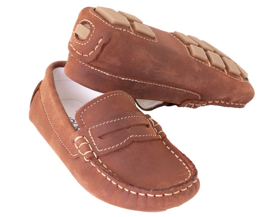 KONE BOYS PENNY LOAFER - COPPER