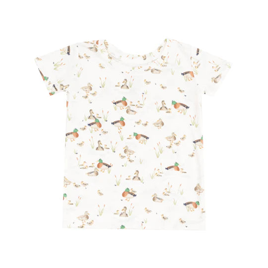 LOUNGEWEAR SHORT SET - DUCKLING FAMILIES