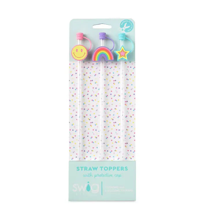 OH HAPPY DAY STRAW TOPPER SET
