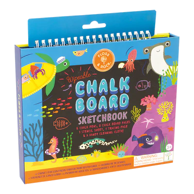 CHALK BOARD SKETCH BOOK - ASSORTED