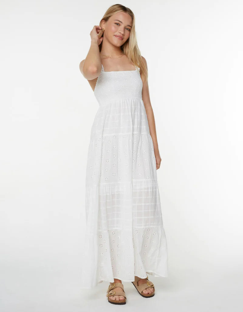 ROXY LILY BLOOM MAXI - WHITE