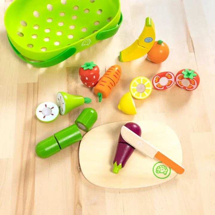 PRETENDABLES FRUIT & VEGGIE BASKET