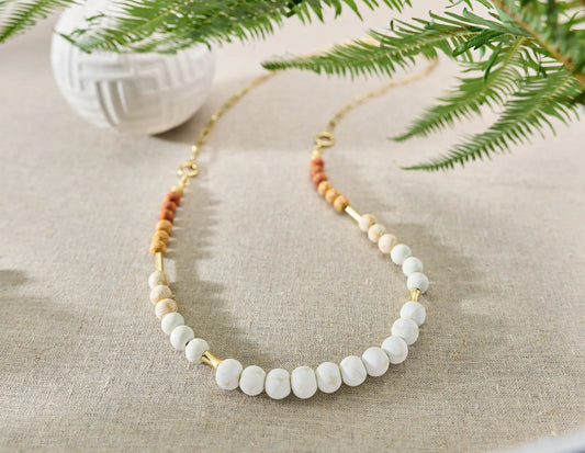 SAHARA COLOR BLOCK NECKLACE