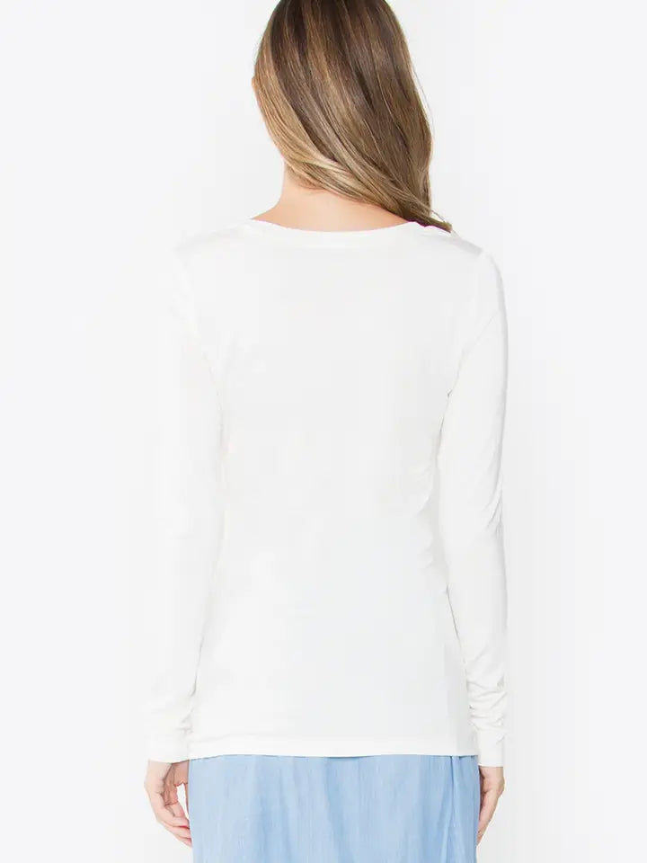 KEEGAN TOP - WHITE