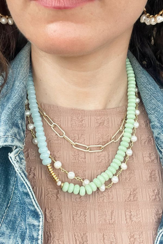 LOLINA JADE NECKLACE