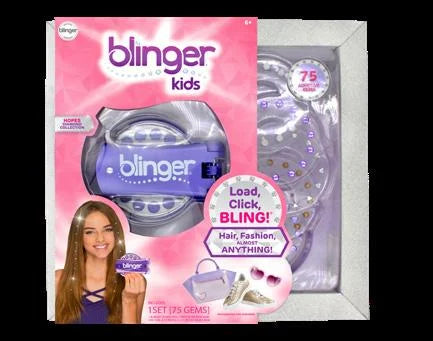 BLINGER KIDS DIAMOND STARTER KIT - PURPLE METALLIC