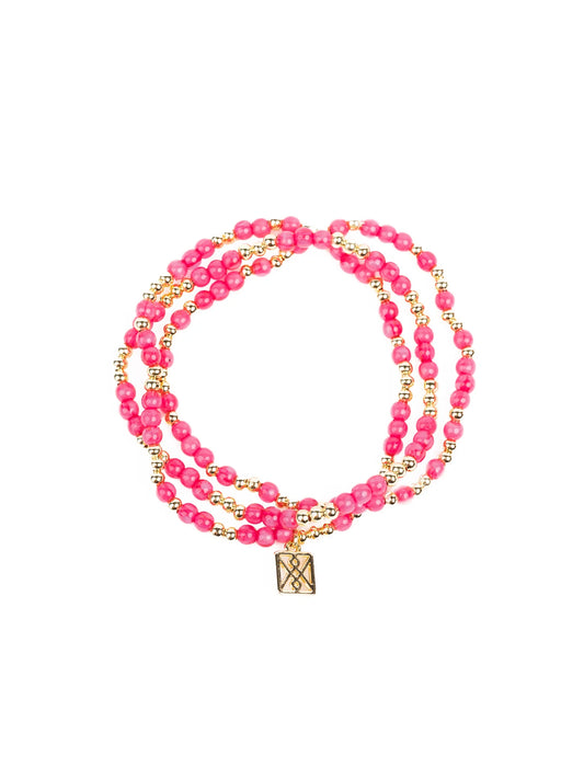 RACHEL BRACELET STACKS - ASSORTED COLORS