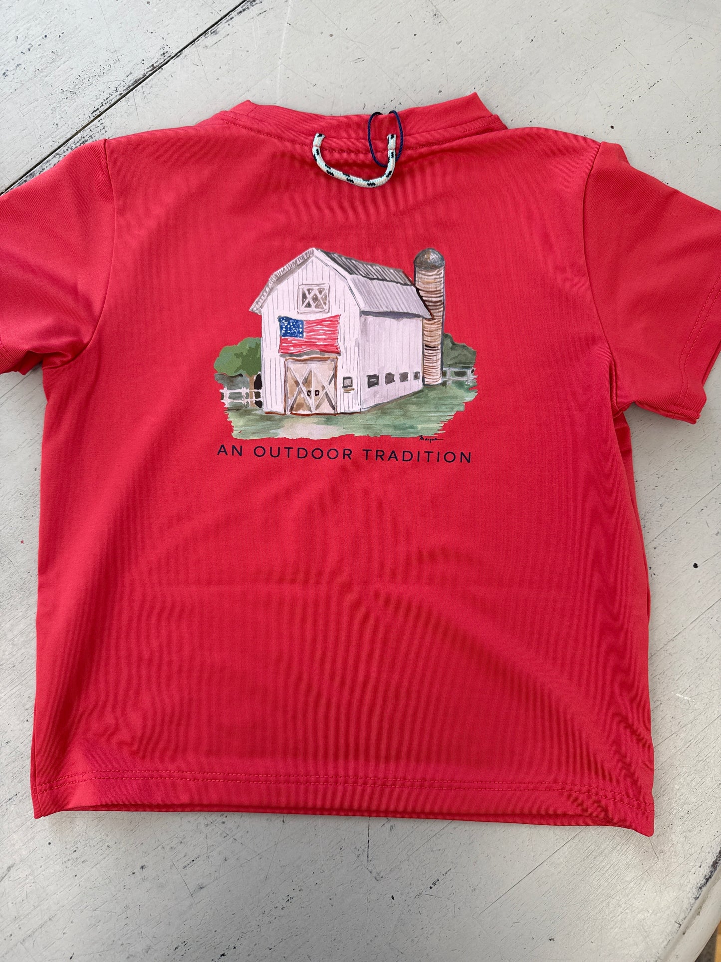 BOYS PRO PERFORMANCE SS T-SHIRT - WATERMELON