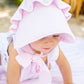 BEAUFORT BONNET - PINK SAVANNAH SEERSUCKER