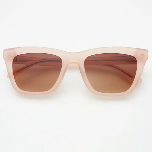 LUCY ACETATE WOMENS CAT EYE SUNGLASSES - PINK