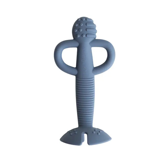 TEETHER & TRAINING SPOON - PEWTER