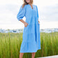 CAMERON DRESS - BLUE
