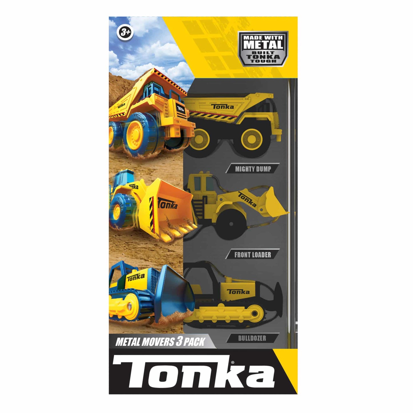 TONKA METAL MOVERS 3 PACK