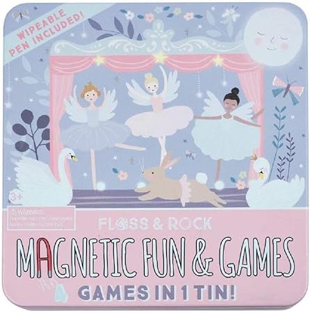 MAGNETIC FUN & GAMES TIN - ASSORTED