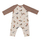 HENLEY ROMPER - DUCKS