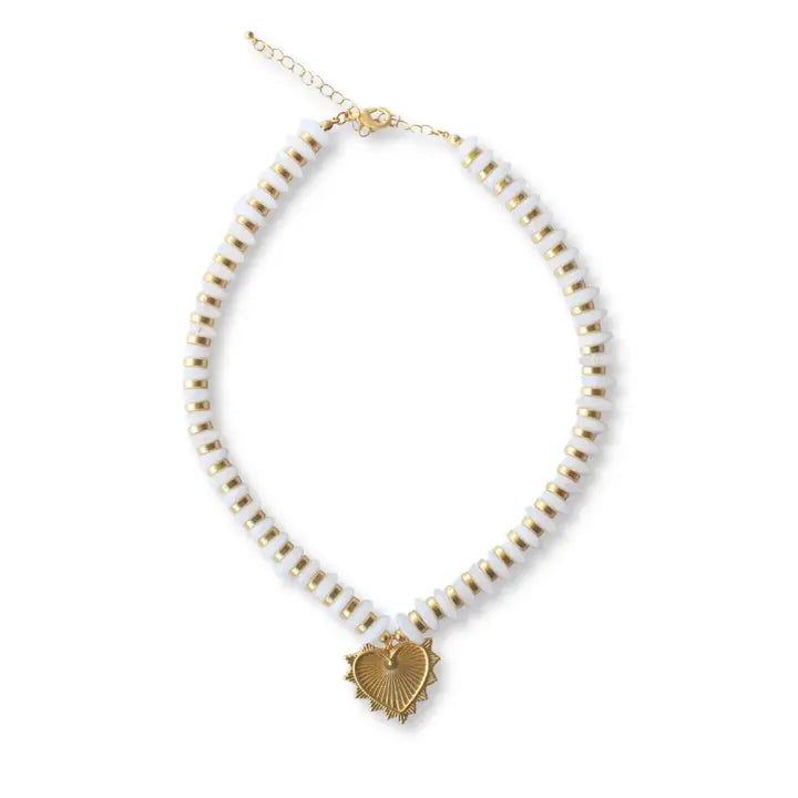 ANNA NECKLACE - WHITE