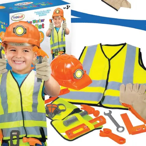 CONSTRUCTION WORKER COSTUME SET