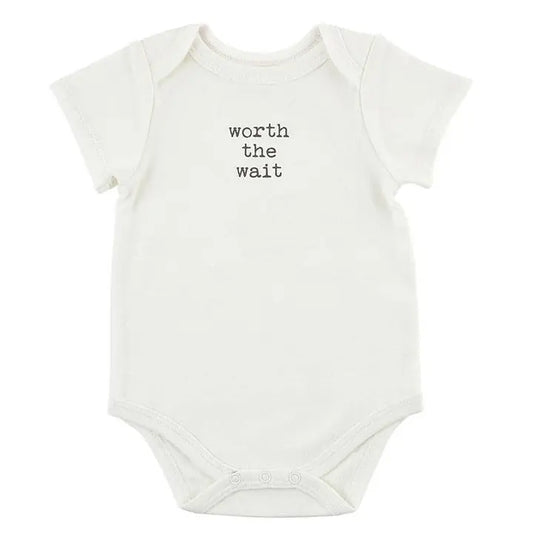LITTLE BLESSINGS ONESIE - WORTH THE WAIT
