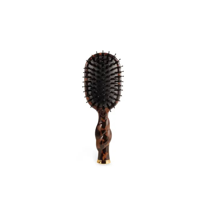 MINI BOAR BRISTLE HAIR BRUSH - ASSORTED