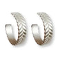 DELLA HOOP EARRINGS - SILVER