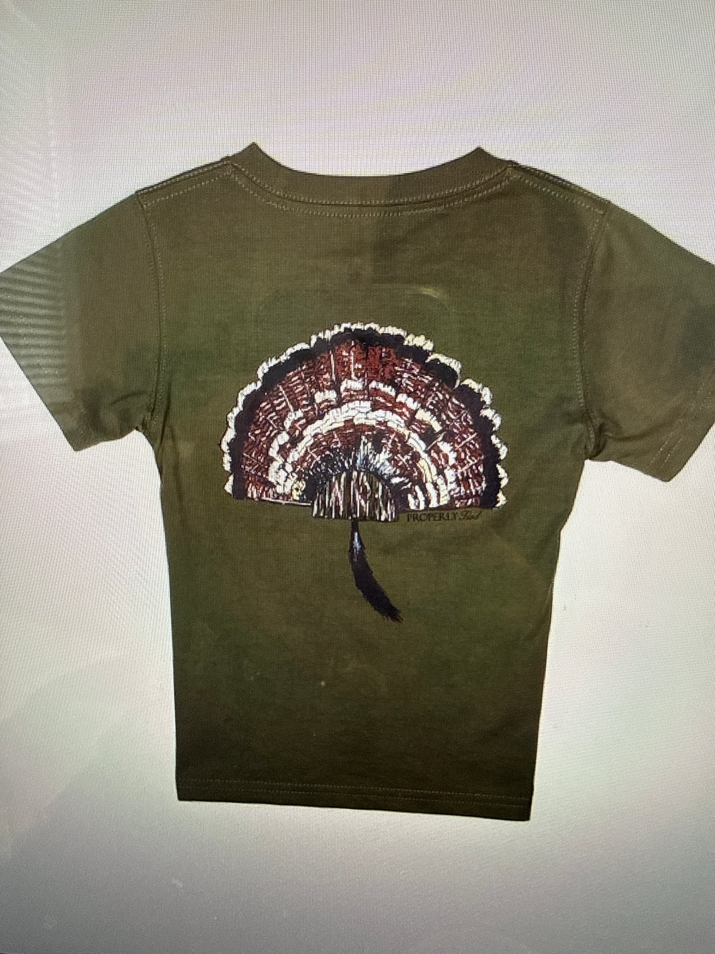 TURKEY MOUNT SS OLIVE TEE