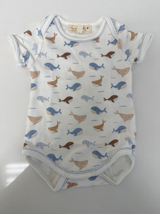 WHALE TALES BODYSUIT - IVORY