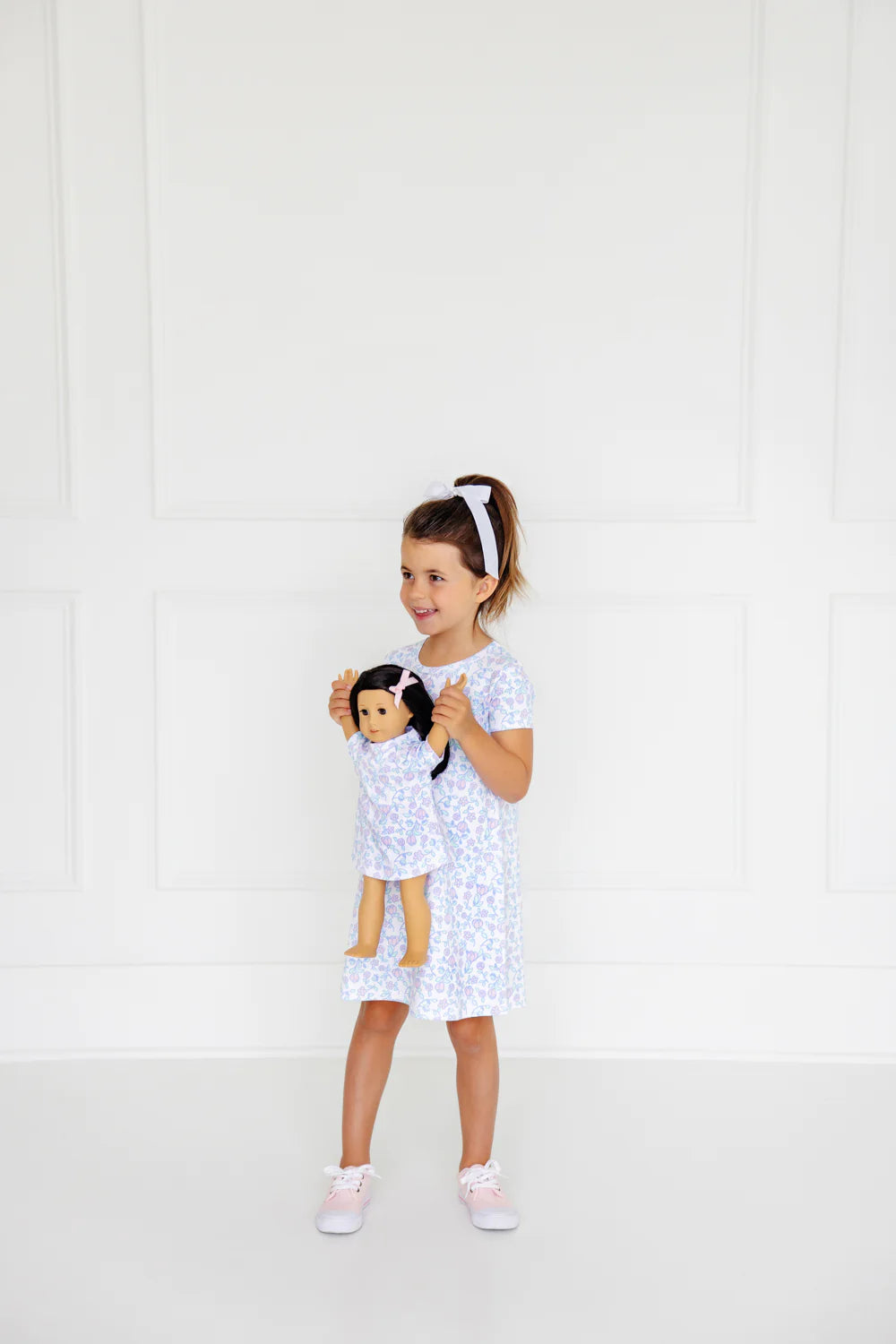 DOLLY POLLY PLAY DRESS - POSIES AND PEONIES