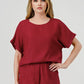 KICK OFF TWO PIECE SET - BURGUNDY