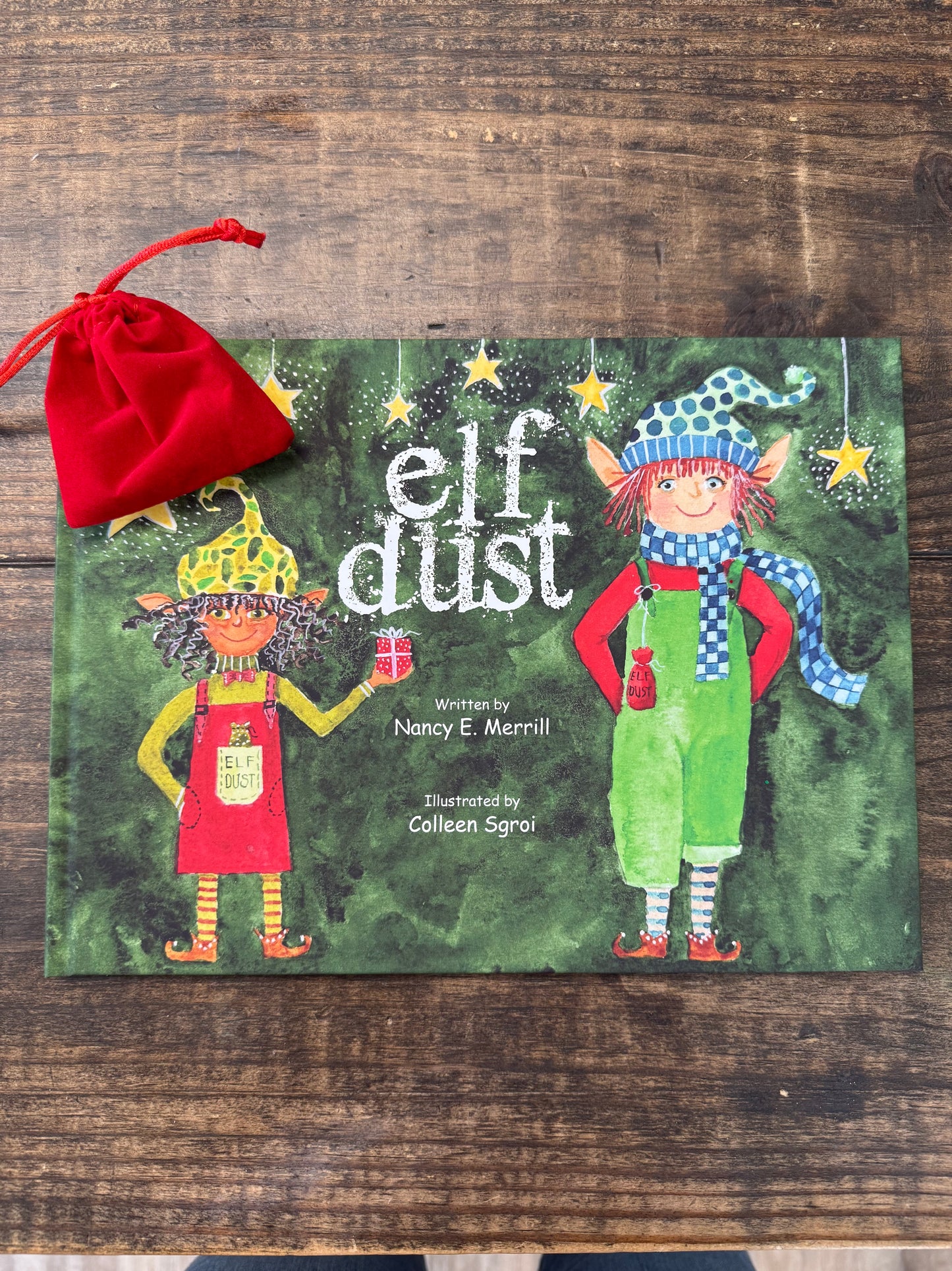 ELF DUST BOOK AND GLITTER BAG