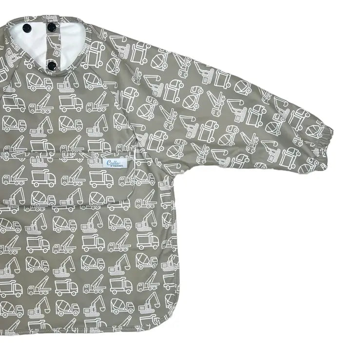 THE GRAYSON LONG SLEEVE BIB - CONSTRUCTION PINE