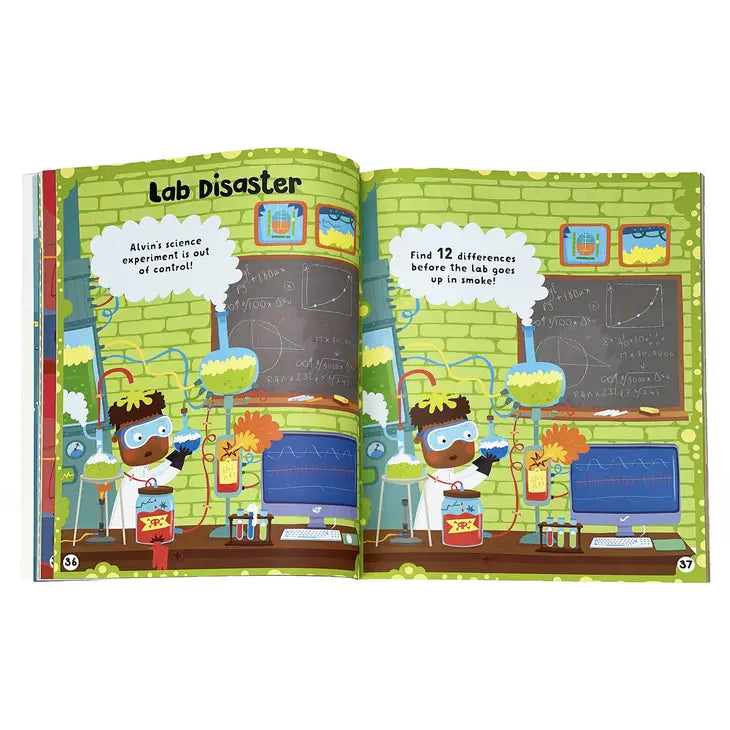 TOTALLY TRICKY SPOT THE DIFFERENCE BOOK