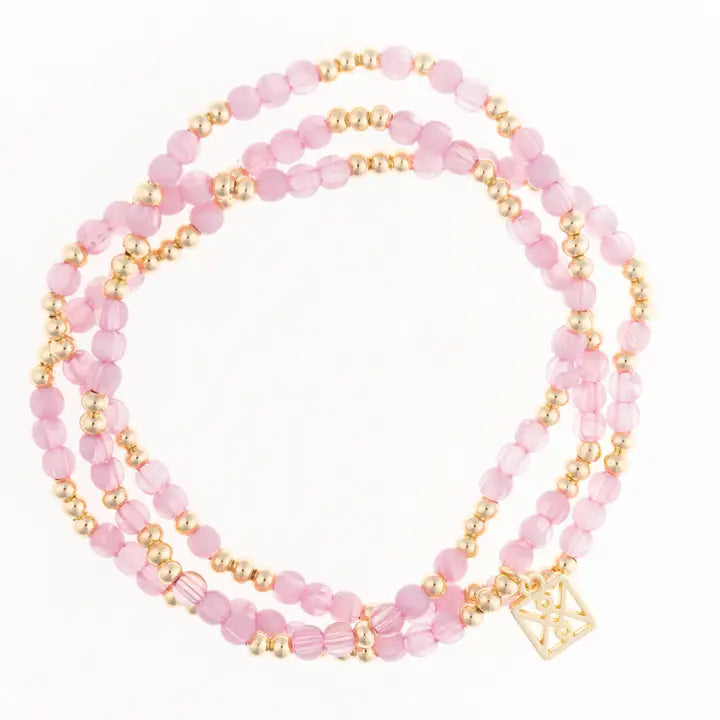 RACHEL BRACELET STACKS - ASSORTED COLORS