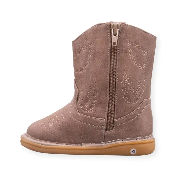 WESTERN BOOT - BEIGE