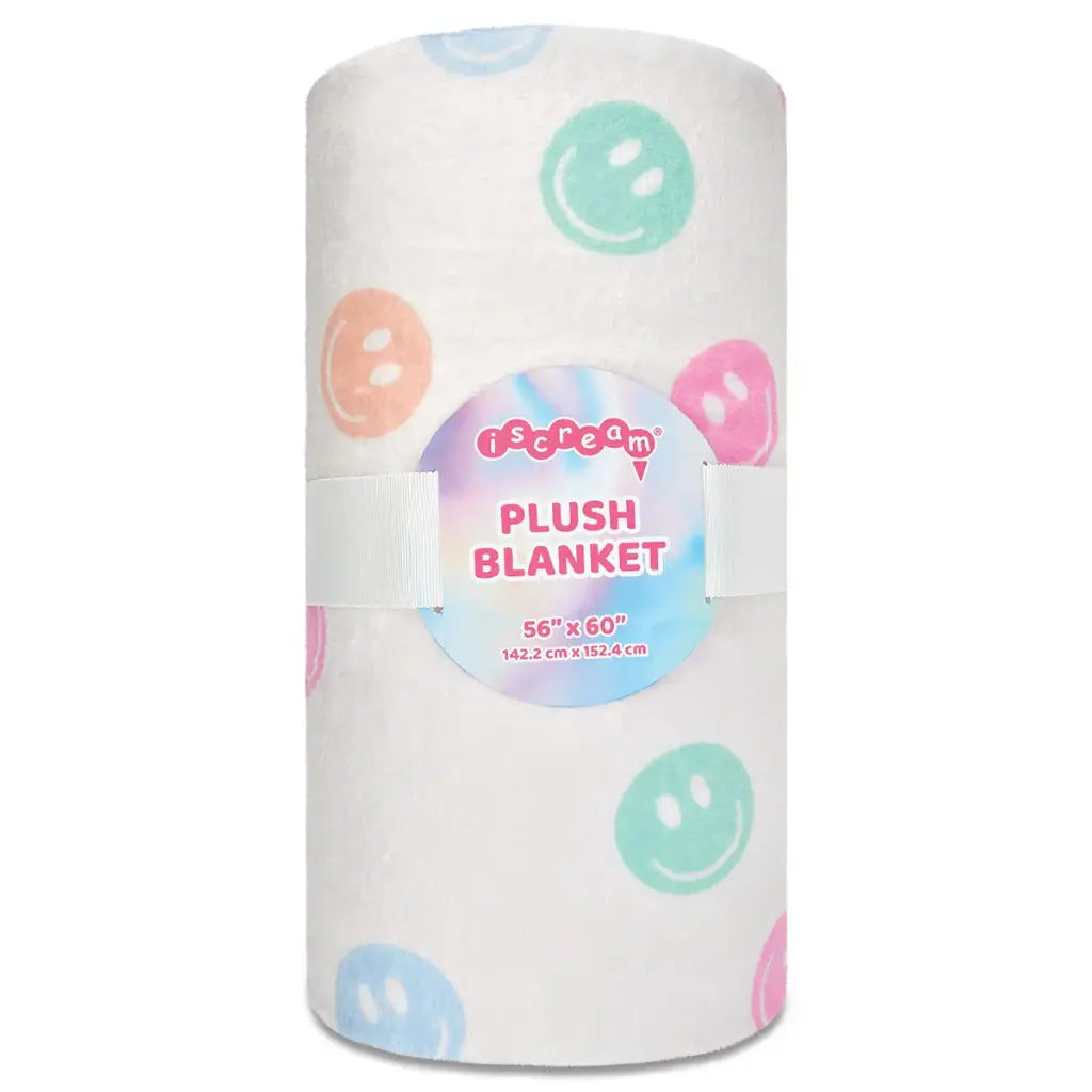 MADE YOU SMILE PLUSH BLANKET
