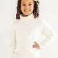 TOWNSEND TURTLENECK SWEATER - PALMETTO PEARL W/ GOLD STORK