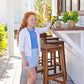 CLAYS CLUB SKORT WOVEN YARN - SUNRISE BLVD BLUE/TURKS TEAL/HAMPTONS HOT PINK