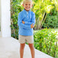 HAYWORD HALF-ZIP - SUNRISE BLVD BLUE/KENNEDY CRUISE STRIPE