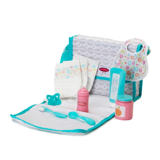 SOFT GRAY ON THE GO BABY ESSENTIALS