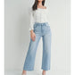 SLIM WIDE LEG - LIGHT DENIM