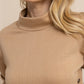 CORDELIA QUILTED PULLOVER - TANNIN