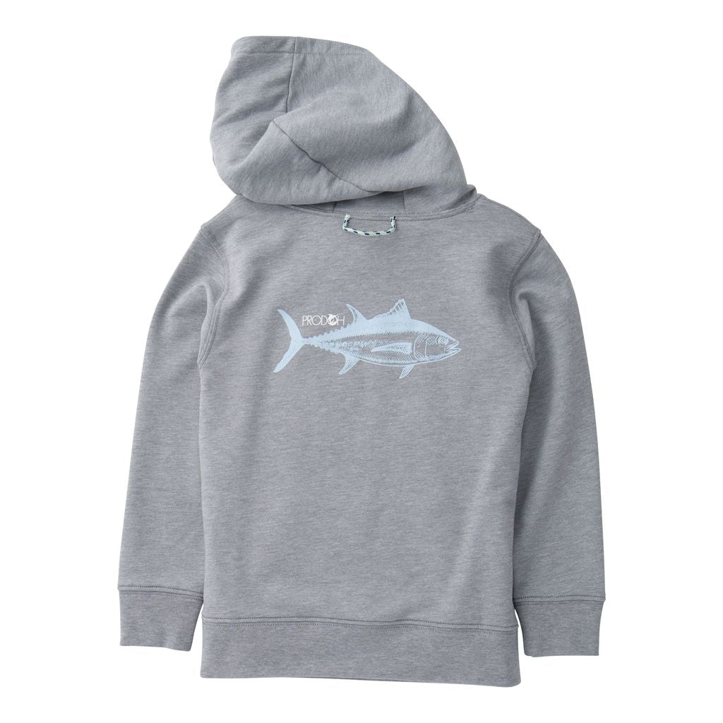 BOYS SPINNER BAIT SWEATSHIRT- NIGHT OWL HEATHER