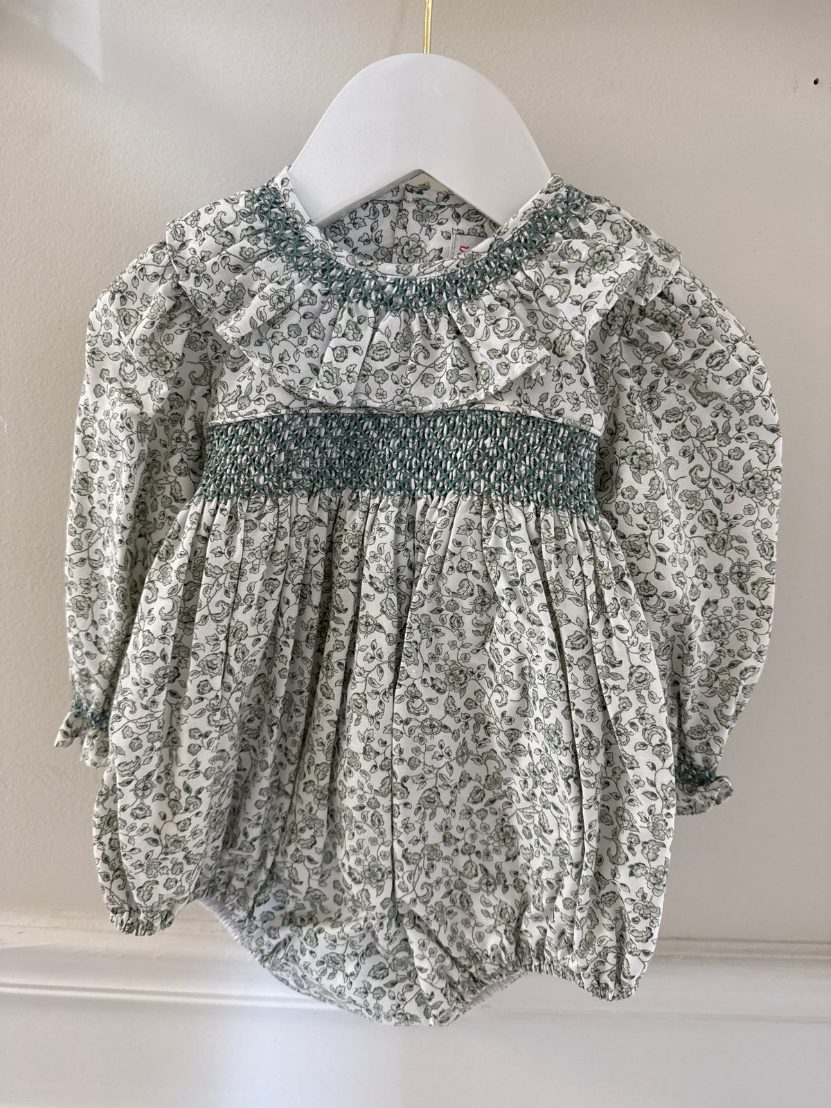 HEIRLOOM FLORAL BUBBLE - GREEN